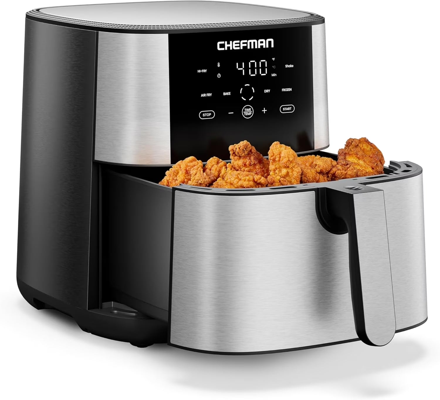 Turbofry Touch XL 8 Qt. Air Fryer with Digital Controls - Stainless Steel