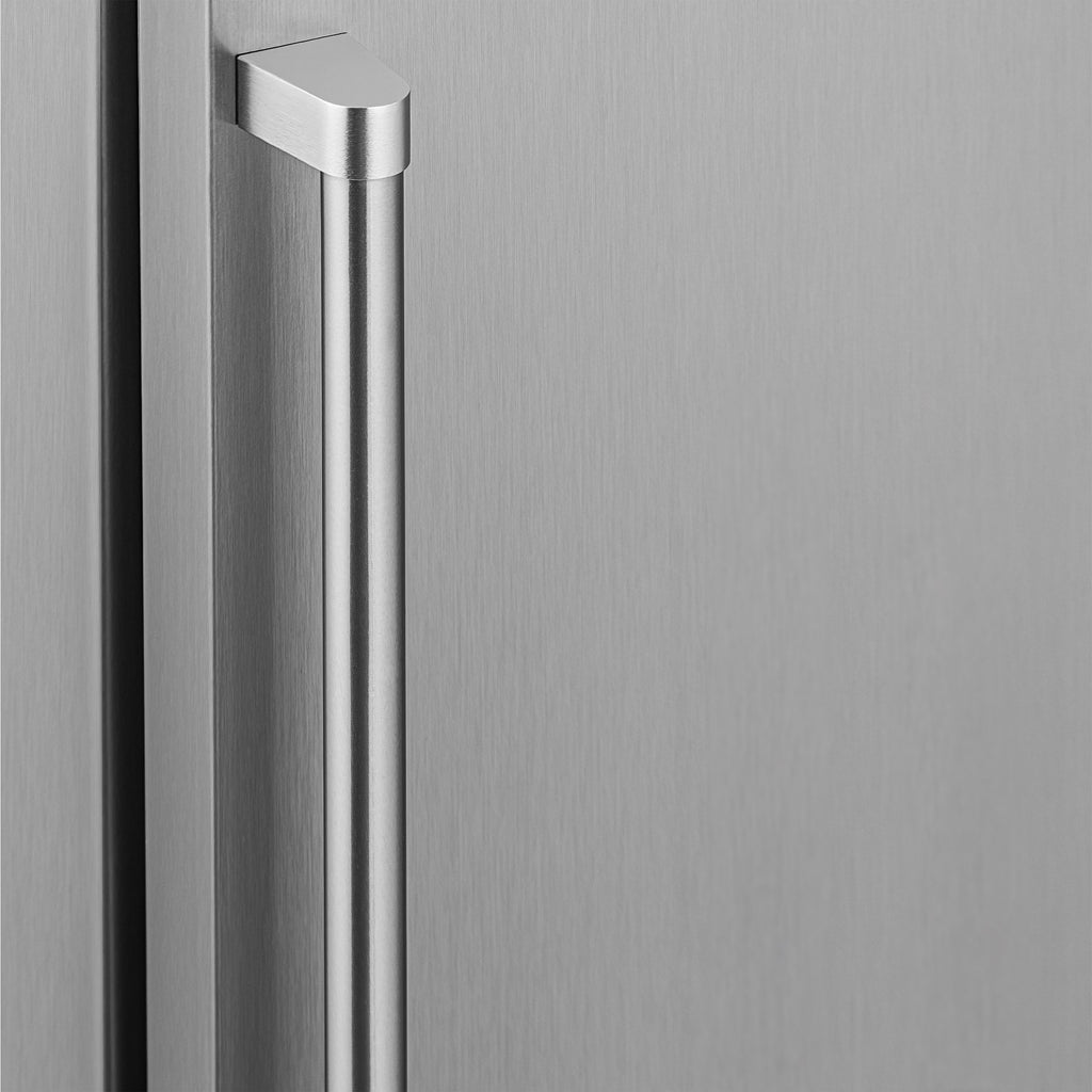 23.6-In W 177 -Can Capacity Stainless Steel Built-In Indoor or Outdoor Beverage Refrigerator
