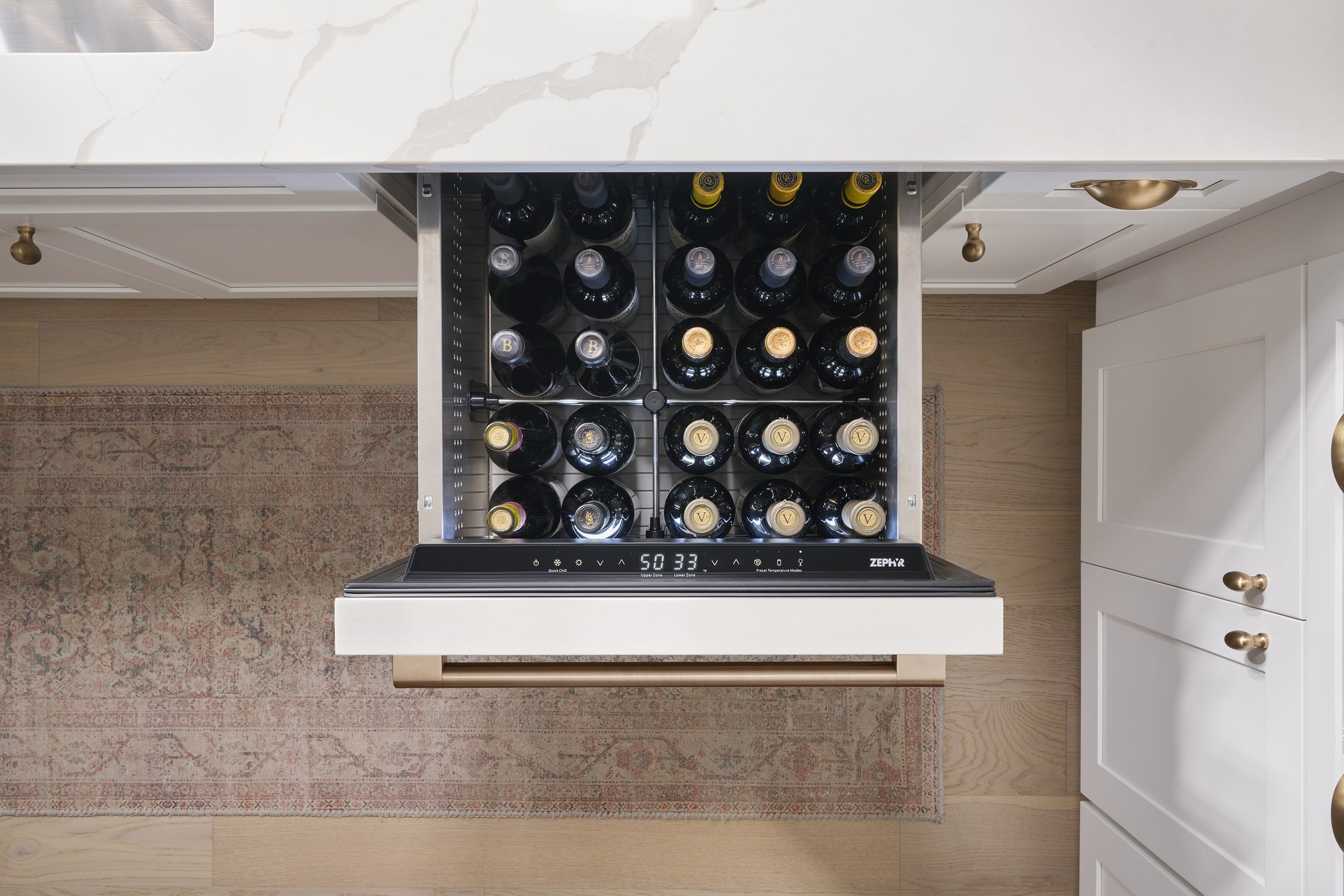 Presrv Dual Zone 24-In Built-In Drawer Refrigerator ( Panel Ready )