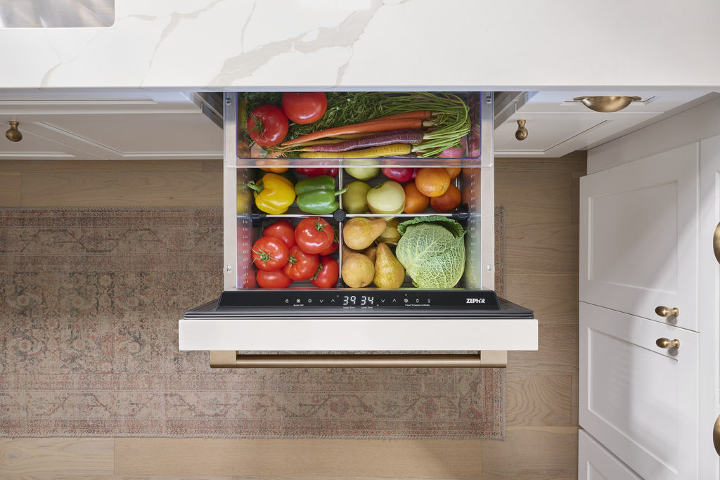 Presrv Dual Zone 24-In Built-In Drawer Refrigerator ( Panel Ready )