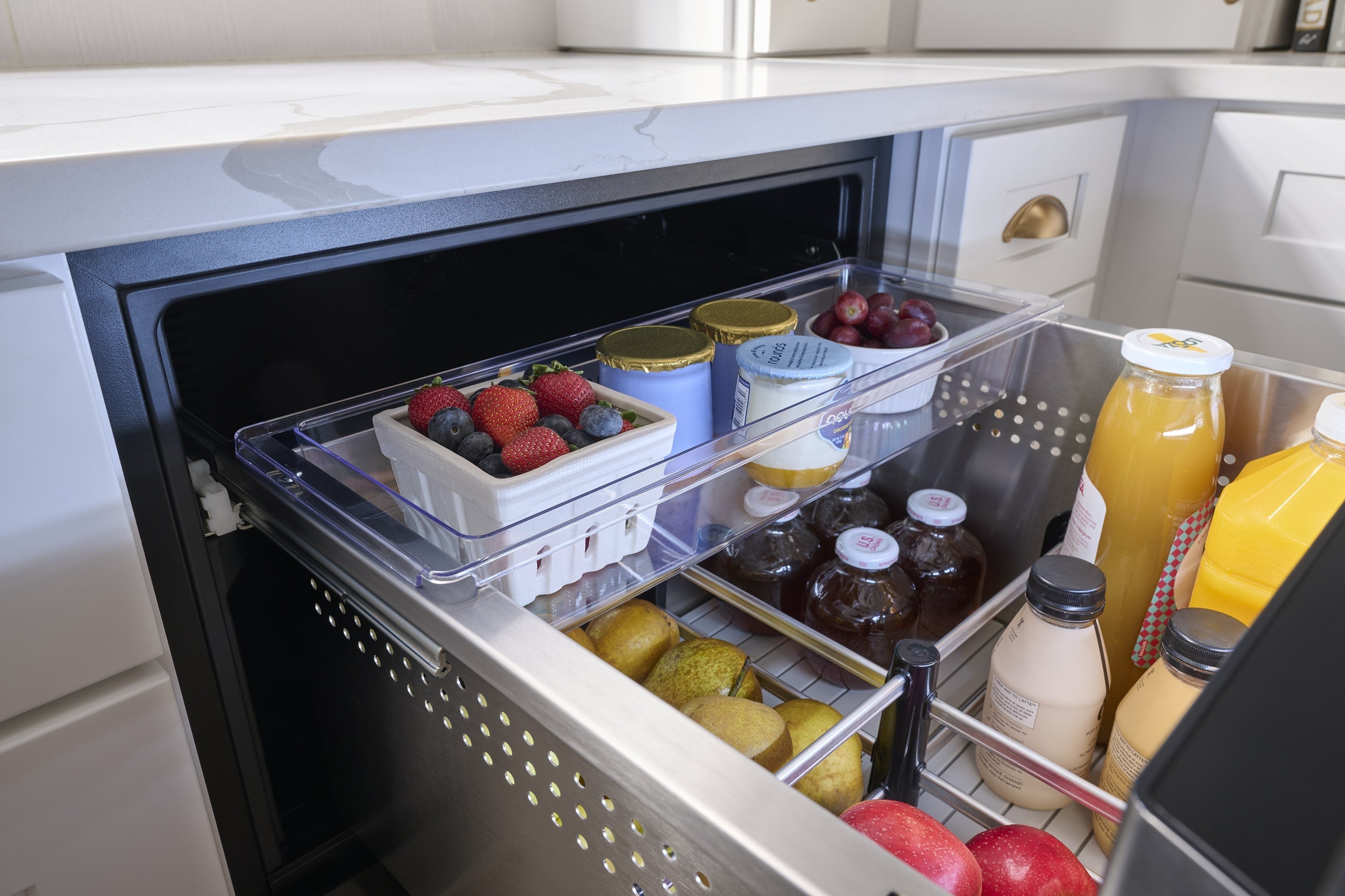 Presrv Dual Zone 24-In Built-In Drawer Refrigerator ( Panel Ready )