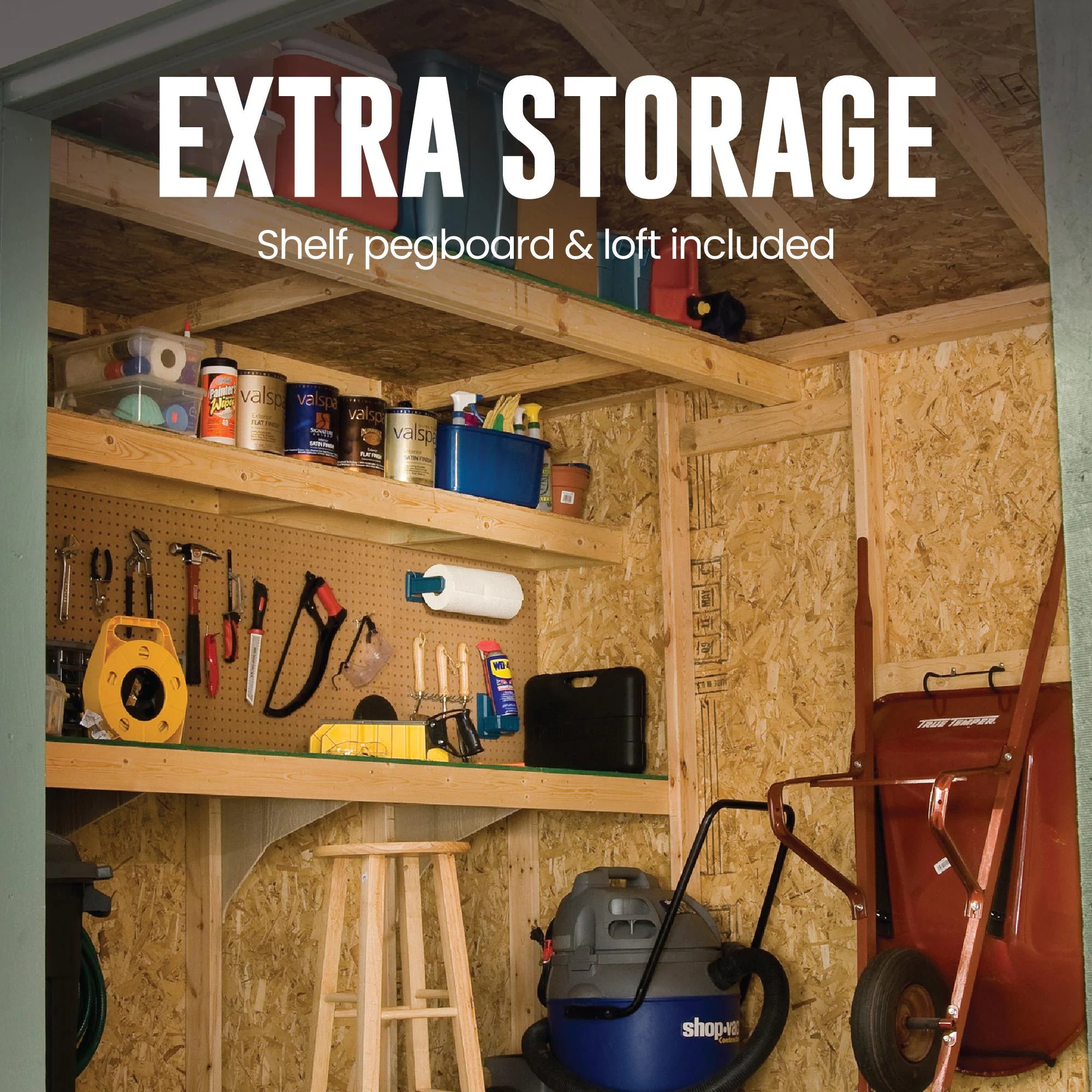 Gentry 12-Ft X 10-Ft Wood Outdoor Storage Shed (Floor Included)