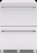 Presrv Dual Zone Outdoor 24-In Built-In Drawer Refrigerator ( Stainless Steel )