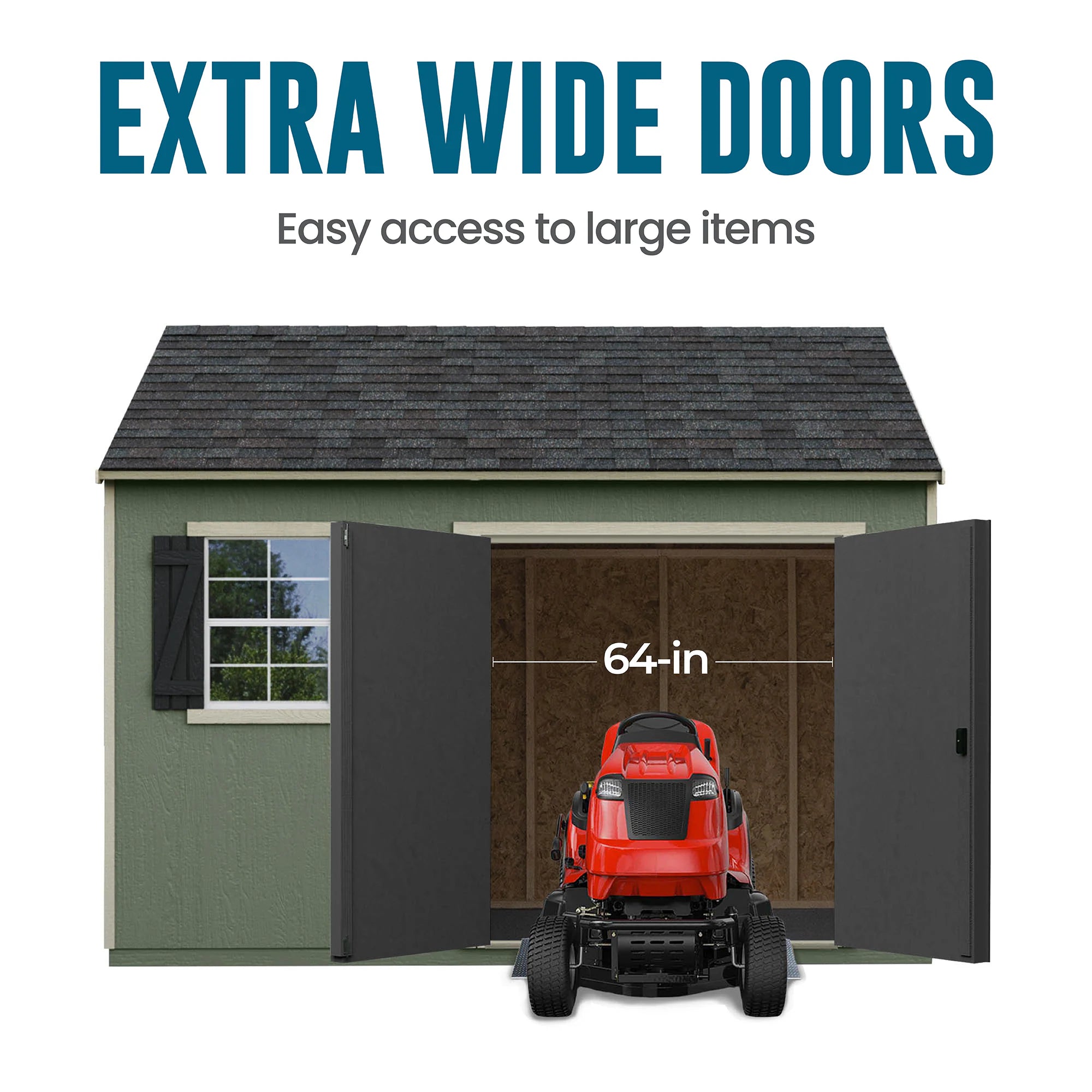 Gentry 12-Ft X 10-Ft Wood Outdoor Storage Shed (Floor Included)