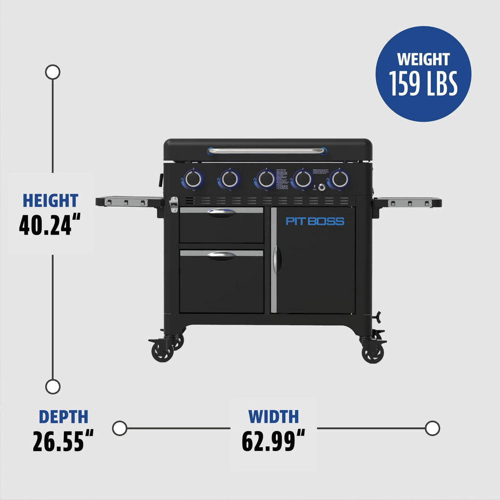 Ultimate 36" 5-Burner Gas Griddle